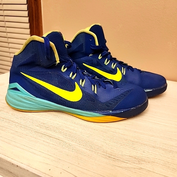 Nike Other - Nike Hyperdunk Blue And Yellow 7y